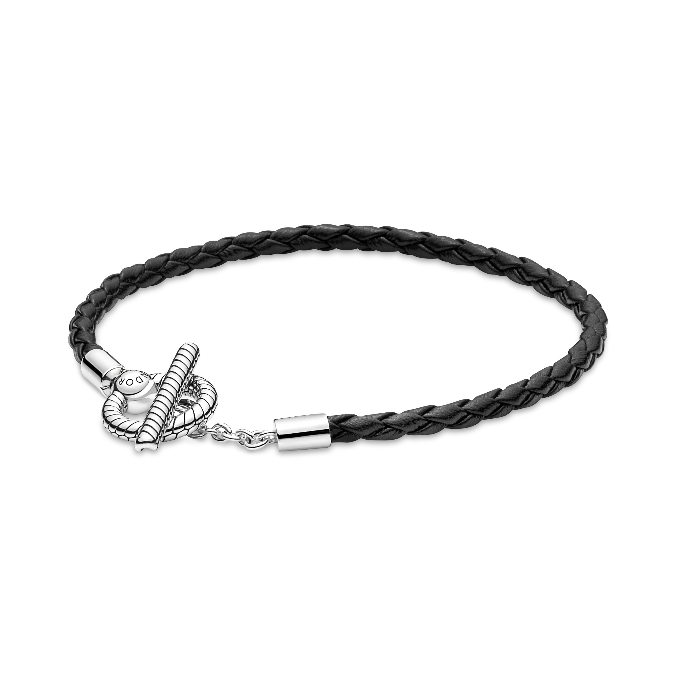 PANDORA Moments Lederarmband mit T-Verschluss. | Shop 